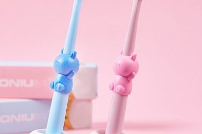 Micro nano 10000 bristle travel cartoon kids toothbrush (6)