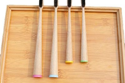 Natural bristle charcoal bamboo toothbrush travel (6)