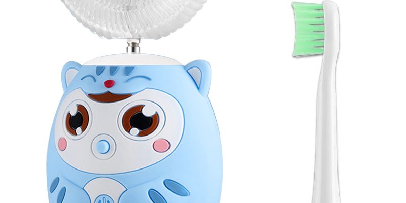 U shaped sonic electric toothbrush for baby kids (1)
