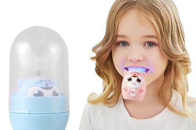 U shaped sonic electric toothbrush for baby kids (4)